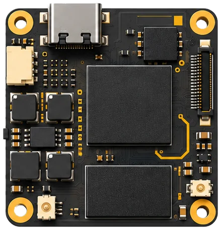 Video Processing Module, top view